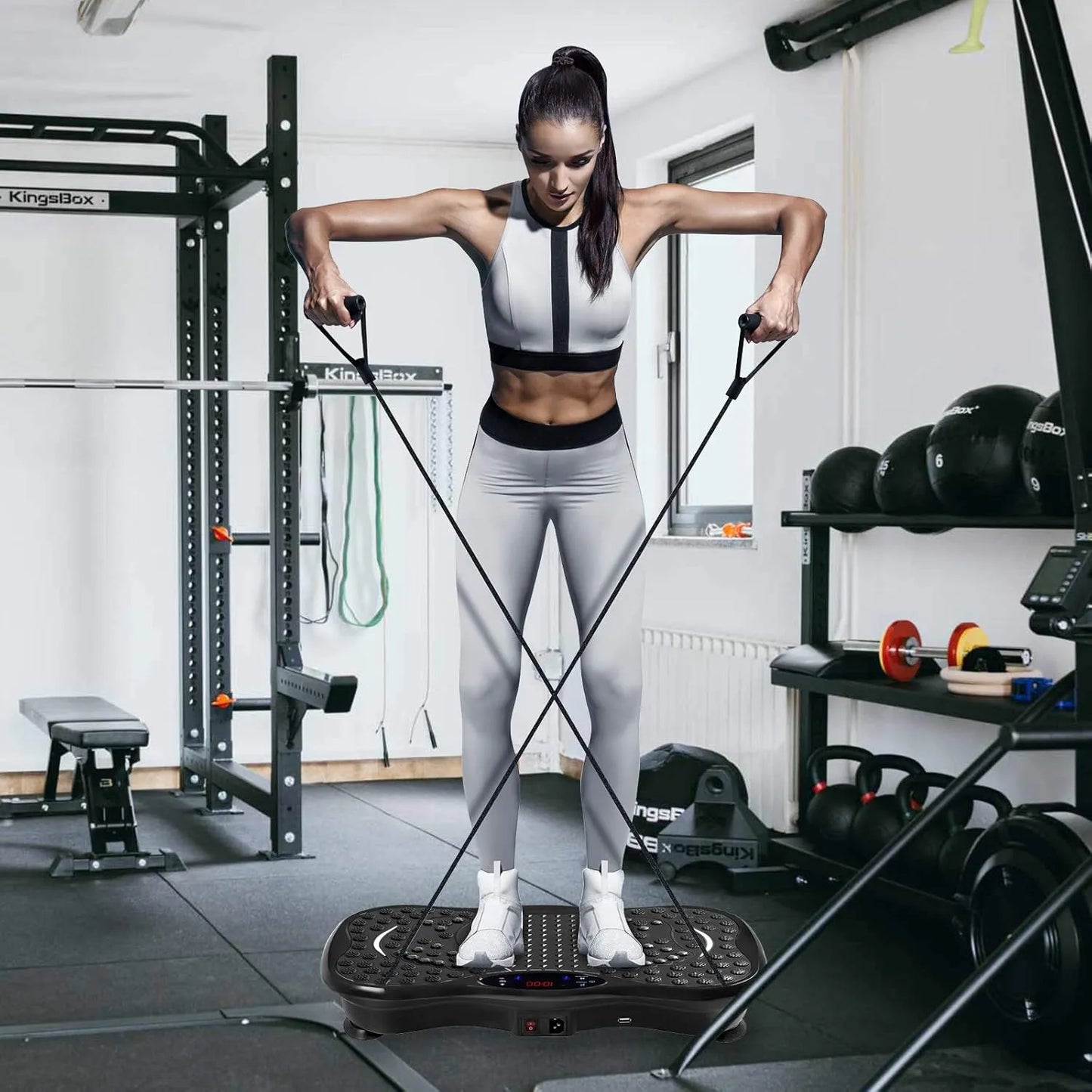 Whole Body Weight Loss Vibration Machine with bluetooth