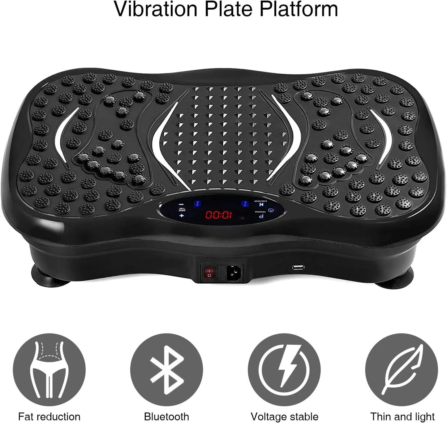 Whole Body Weight Loss Vibration Machine with bluetooth