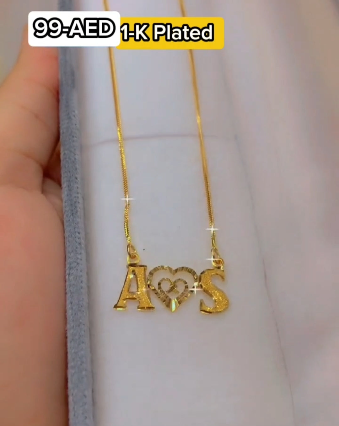 Love Alphabet Necklace